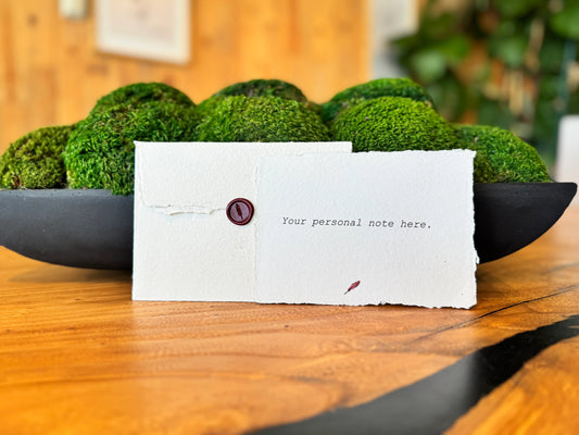 Personal Note for Grief Support